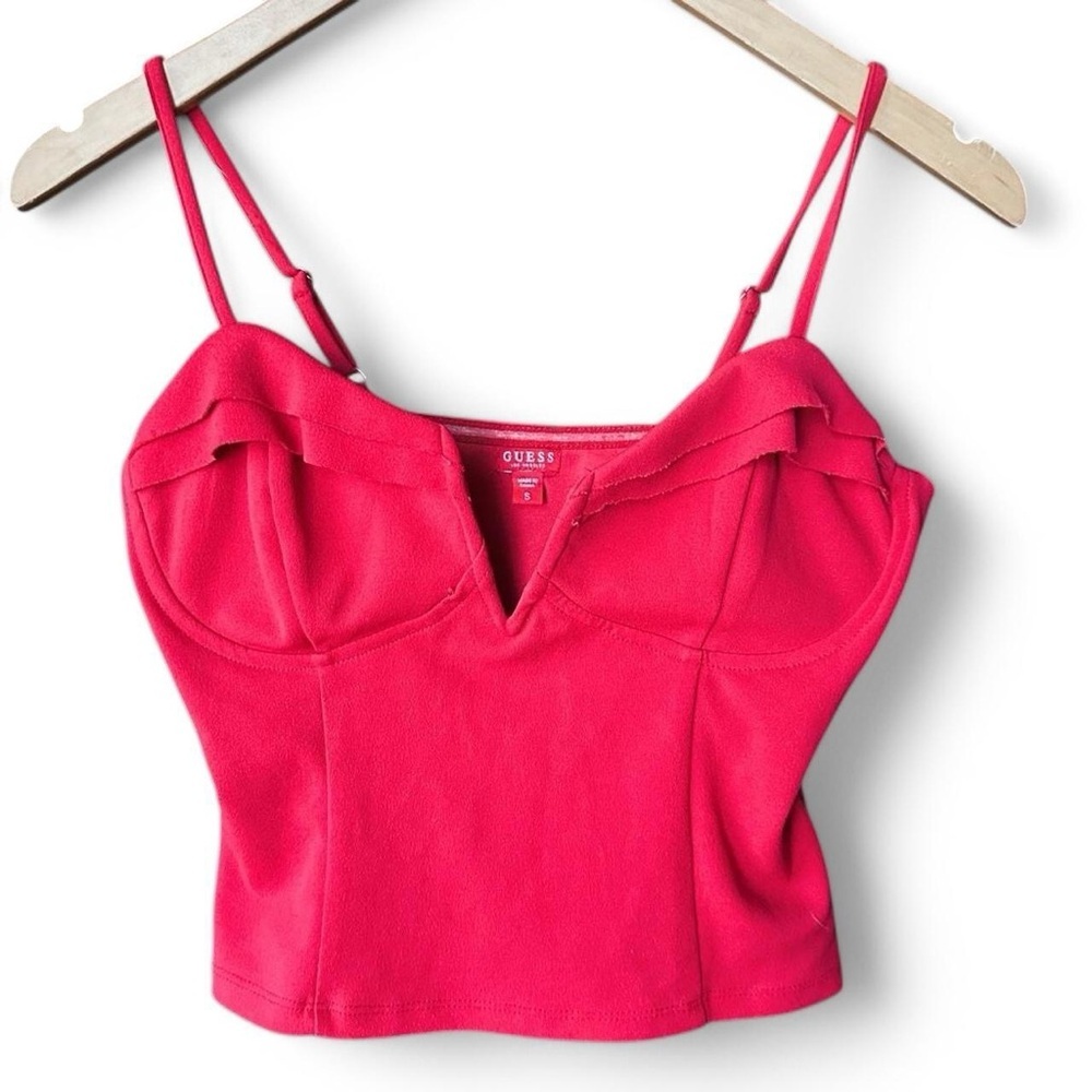 Vintage Red GUESS Tank Top